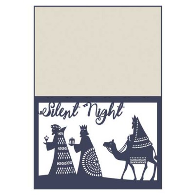 Delicate Yuletide - Nativity Card - CP