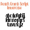 PN Peach Crumb Script - FN -  - Sample 3
