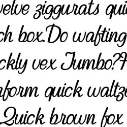 SNF Symphonious Script Bold - FN