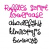 SNF Ruffles Script - FN -  - Sample 3