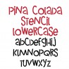 PN Pina Colada Stencil - FN -  - Sample 3