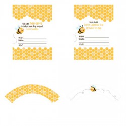 What's the Buzz - Party Printables - PR