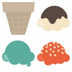 Get Your Float On - Stackable Ice Cream - CS