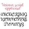 PN Unicorn Script - FN -  - Sample 3