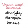 PN Unicorn Script - FN -  - Sample 4