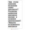 LD Filmstrip - Font - Sample