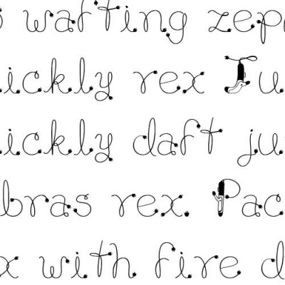 LD Curling Iron - Font