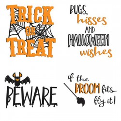 Happy Halloween - Sentiments - GS