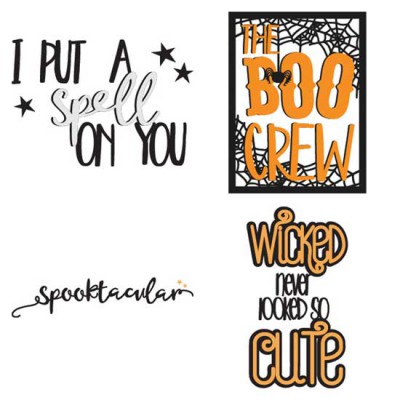 Happy Halloween - Sentiments - CS