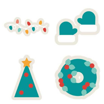 Happy Family - Holiday Decor - GS