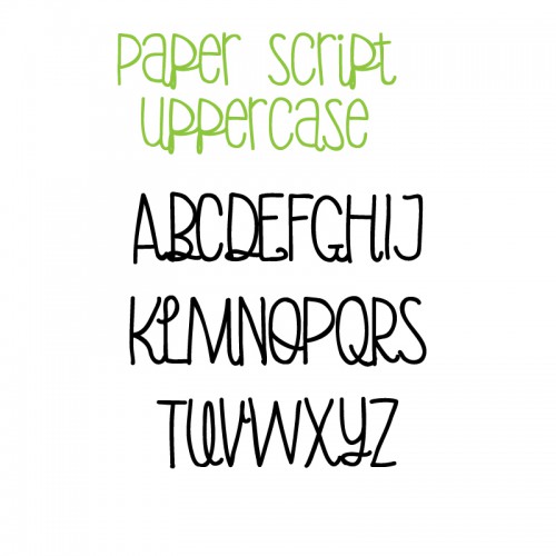 PN Paper Script FN