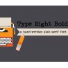 ZP Type Right Bold - FN -  - Sample 2