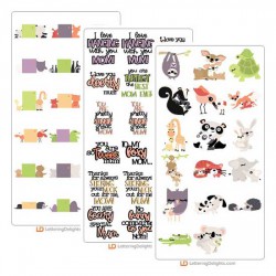 Mommy and Me Menagerie - Cut Bundle