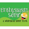 ZP Enthusiam Serif - FN -  - Sample 2