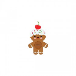 Gingerbread Spread - Lip Balm Holder - PR