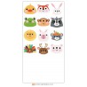 Calendar Animals - Heads - CS - Included Items - Page 1