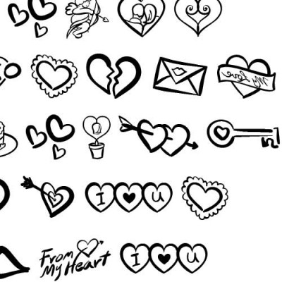 LD Symbol Love - Font