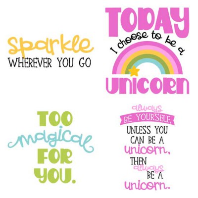 Uni-quely Cute - Phrases - GS