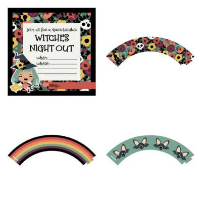Whimsy Witch - Party Printables - PR