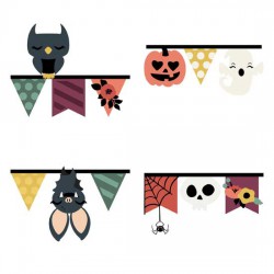 Whimsy Witch - Pennant Borders - GS
