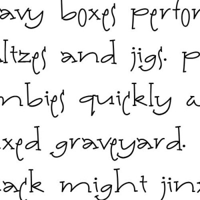 LD Patty Whack Serif - Font