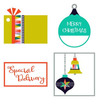Modern Christmas - Tags - PR