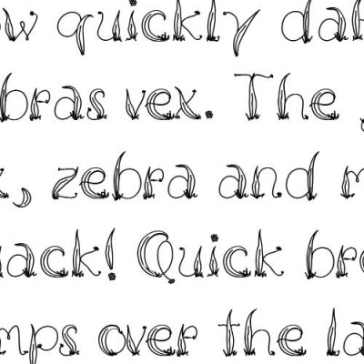 LD Grassy - Font
