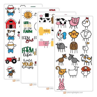 Stickies - Farm - Cut Bundle
