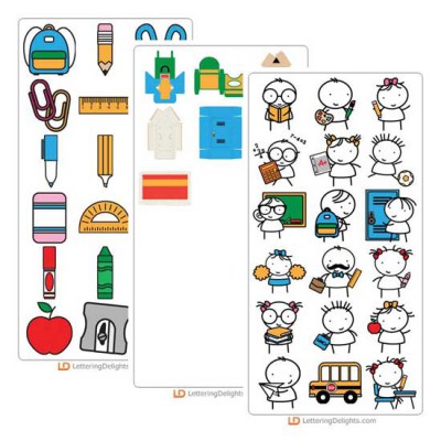 Stickies School - Cut Bundle