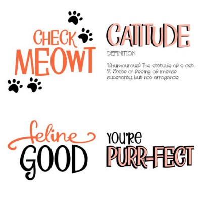 Catitude - Puns - GS