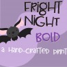 PN Fright Night Bold - FN -  - Sample 2