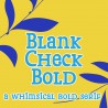 PN Blank Check Bold - FN -  - Sample 2