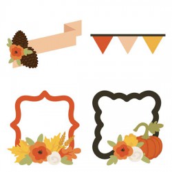 Fall Favorites - Banners and Frames - GS