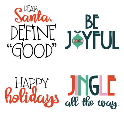 Santa's Workshop - Sayings - GS