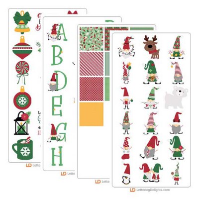 Christmas Gnomes - Graphics Bundle