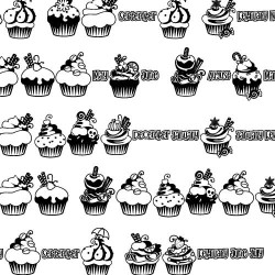 DB Calendar - Cupcakes - DB