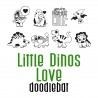 DB Little Dinos - Love - DB -  - Sample 1