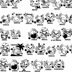 DB Happy Axolotl - Characters - DB