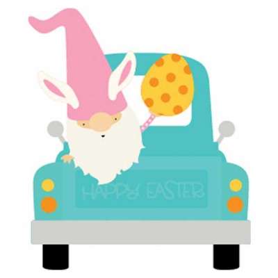 Spring Gnomes - Easter - Truck - CS