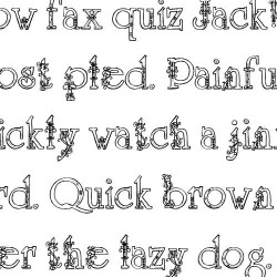 LDJ Victorian - Font