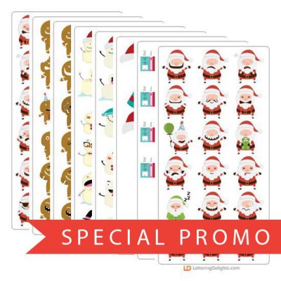 Christmas Emoticon - Promotional Bundle