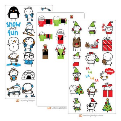 Stickies - Winter - Cut Bundle