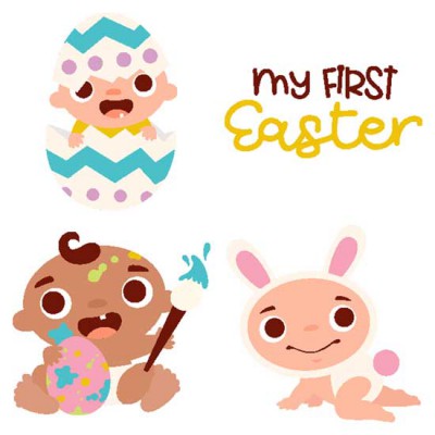 Hello Baby - Easter - CS