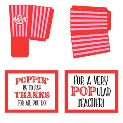 Circus A-Z - Popcorn Box - PR