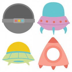 Baby Alien - Flying Saucers - CS
