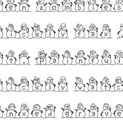 LD Frosty Friendz - Font