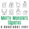 DB Merry Monster Squares - DB -  - Sample 1