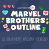 ZP Marvel Brothers Outline - FN -  - Sample 2