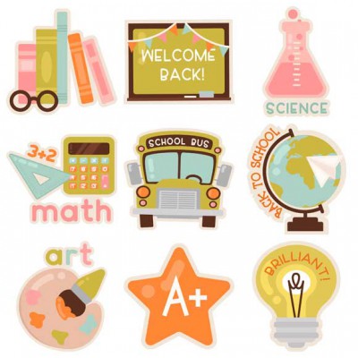 Cutie School - Stickers - GS