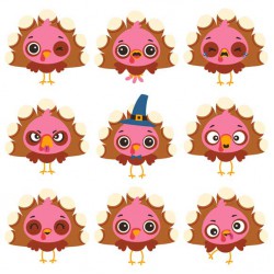 Turkey Day - Emojis - GS